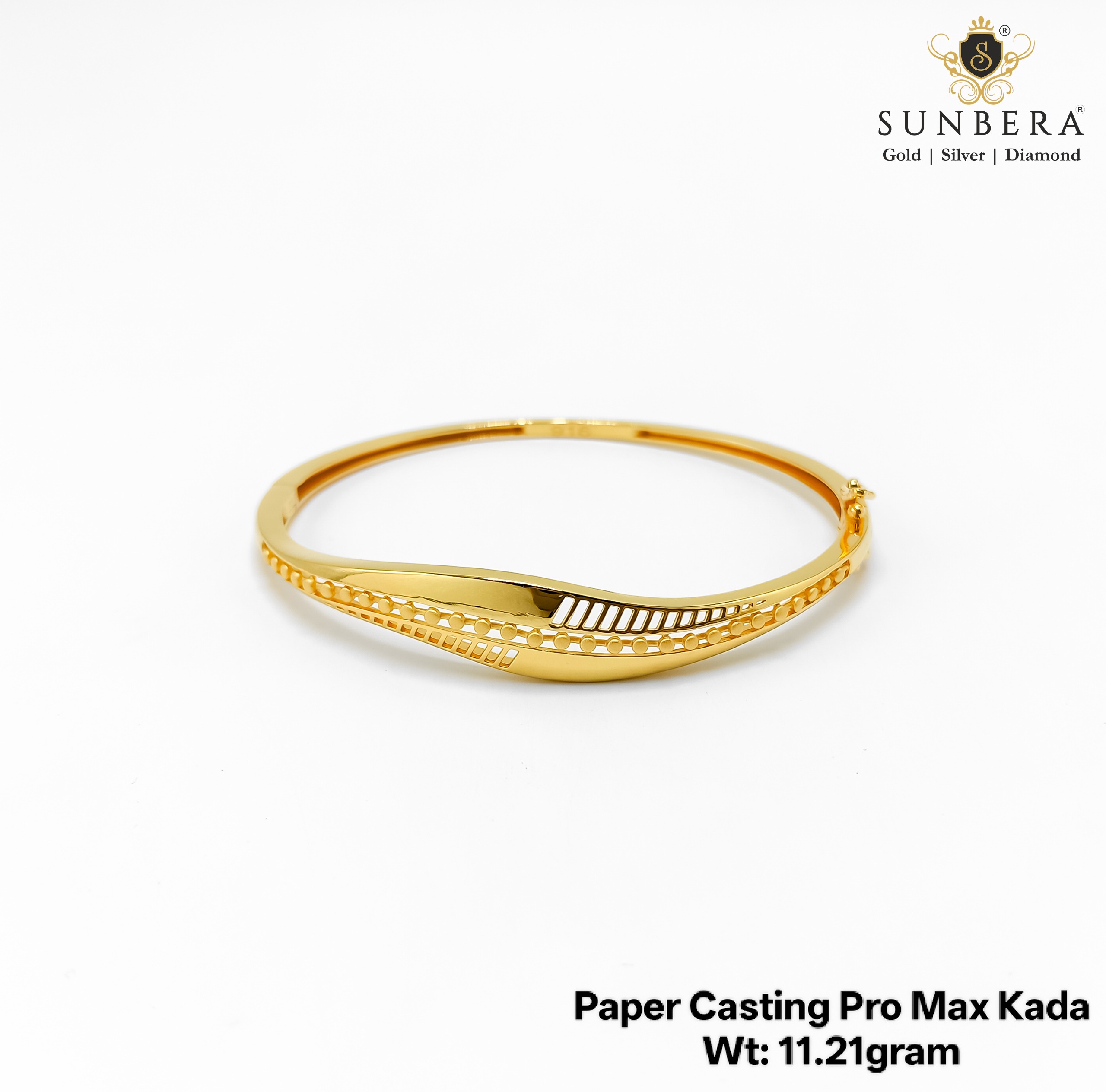 Sunbera Pro Max Gents Kada – 11.21 Gram
